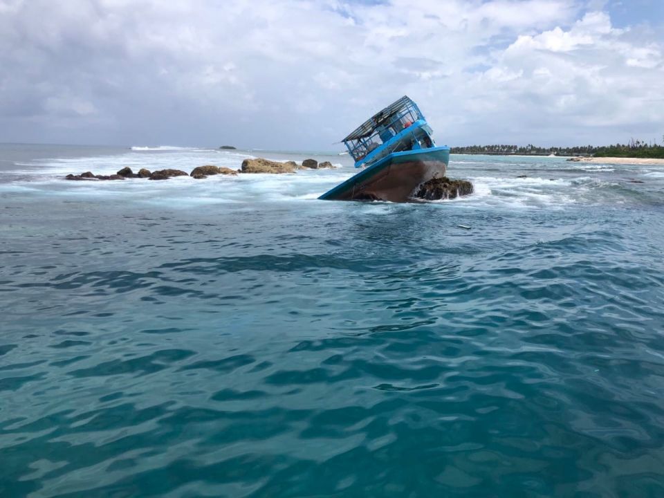 ޅ. މާބިންހުރާ ނެރު މައްޗަށް ދޯންޏެއް އުރިއްޖެ