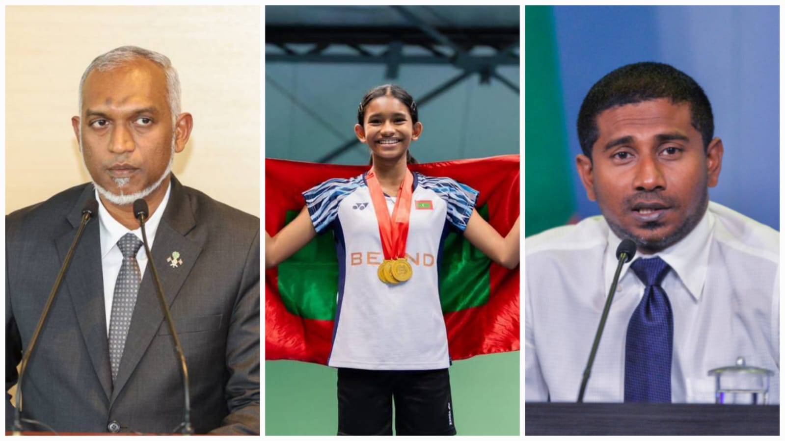 ލައިބާގެ ތާރީޚީ ކާމިޔާބީ: ބައްޕަ މަޚުލޫފްގެ ޝުކުރު ރައީސް މުޢިއްޒަށް