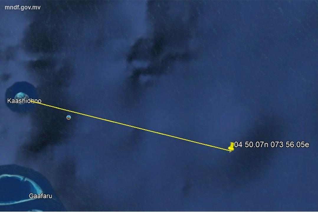 ޓުޓްކޮރިނުން މާލެ ދަތުރުކުރި ބޯޓެއްގެ ފަޅުވެރިޔަކު ގެއްލިގެން ހޯދަނީ