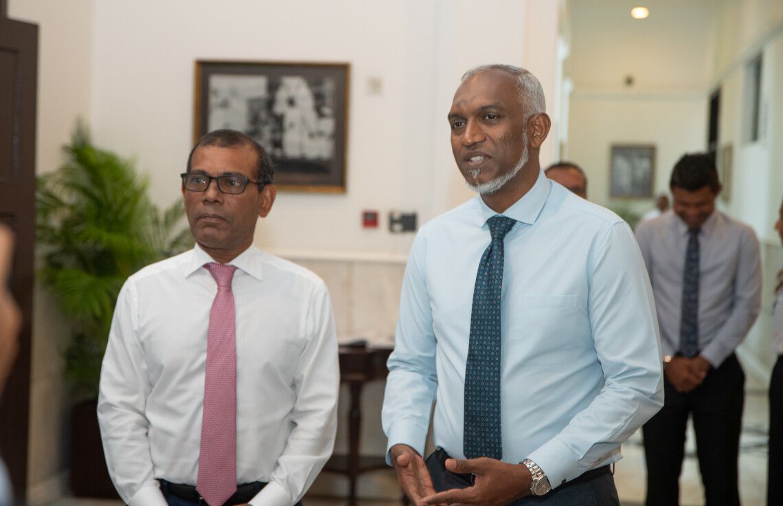 ރައީސް ޑރ. މުޢިއްޒު މާލީ ޒިންމާތައް އަދާކުރަށްވާތަން ފެނުމުން އުފާކުރަން: ރައީސް ނަޝީދު