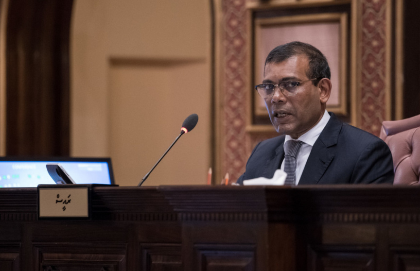 "އިންޑިއާ އައުޓް" އަކީ އައިއެސްއާއި ގުޅުންއޮތް ހަރަކާތެއް - ރައީސް ނަޝީދު