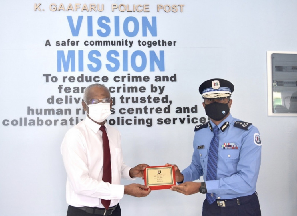 ގާފަރުގައި ރަސްމީކޮށް ފުލުހުންގެ ޚިދުމަތް ފަށައިފި