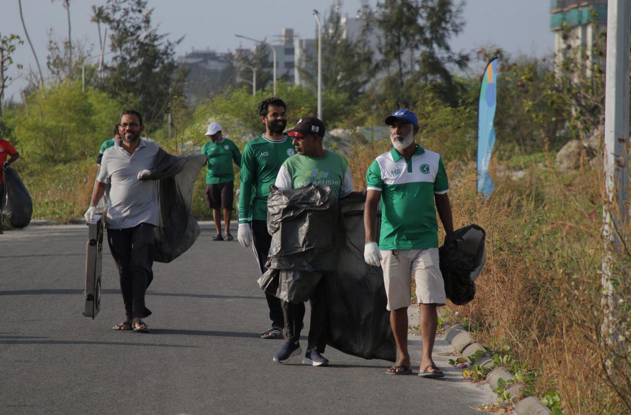 ދުނިޔެ މަގޭ ކެމްޕޭނުގެ ދަށުން ހުޅުމާލެ ސާފުކުރުމުގެ ބޮޑު އިވެންޓެއް