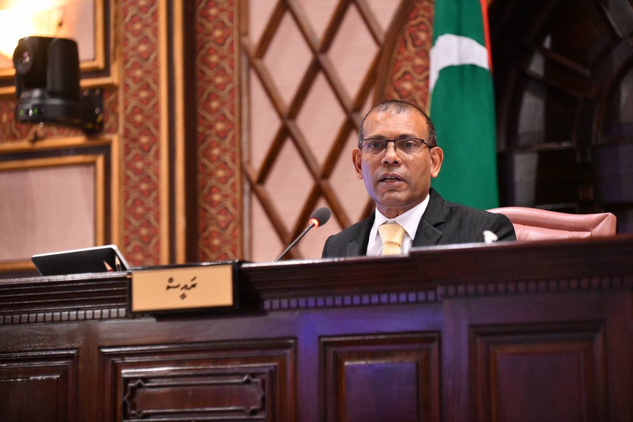 32 ބިލުގެ ތެރެއިން ސަރުކާރުން ފޮނުވީ އެންމެ 4 ބިލު: ރައީސް ނަޝީދު