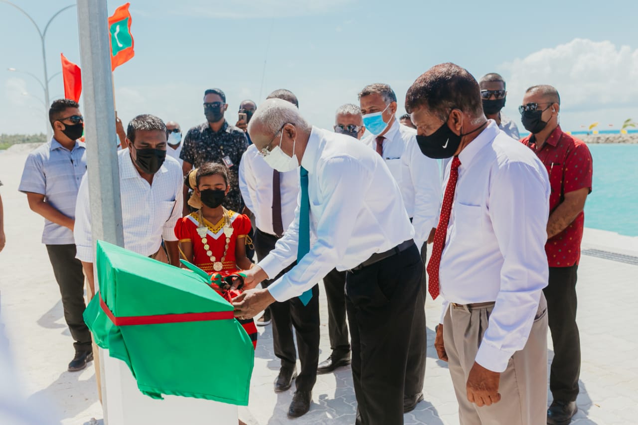 އޮމަދޫ ބަނދަރު ރައީސް ޞާލިހު ހުޅުއްވައިދެއްވައިފި