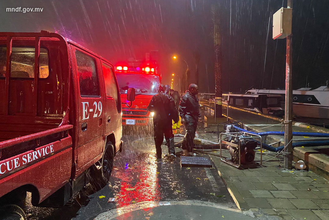 މާލޭގެ ބައެއް ހިސާބުތަކުގައި ފެންބޮޑުވެއްޖެ