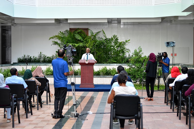 ރައީސްގެ ހިފެހެއްޓުމެއްނެތް ތަޢުރީފް ދިވެހި މީޑިއާތަކަށް