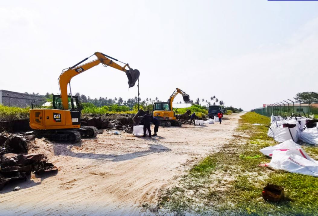 މާފަރު މަގުތަކުން ބިޓުމަން ސާފުކުރުމުގެ މަސައްކަތުގެ ބޮޑު ބައެއް ނިމިއްޖެ