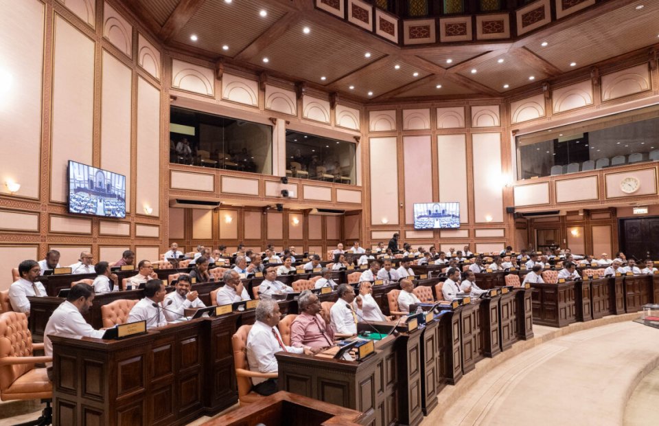 ތަސްދީގުނުކުރައްވައި ފޮނުވާލެއްވި އިންތިހާބާބެހޭ ބިލް މާދަމާއަށް އެޖެންޑާކޮށްފި