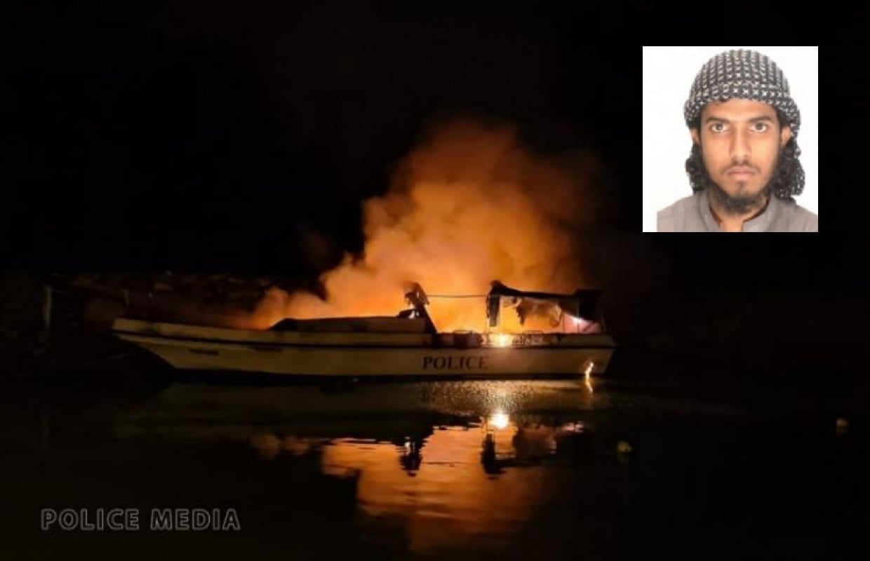 ޕޮލިސް ލޯންޗުގައި ރޯކޮށްލުން: މިޝަން ހިންގިކަމަށް މޫސާ އިނާސް އެހެން މީހެއް ކައިރީގައި ބުނި