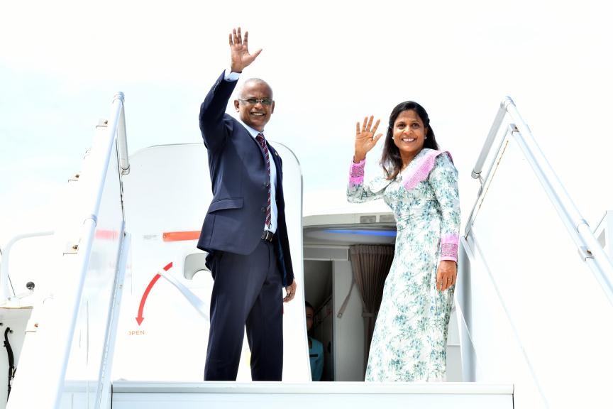 ޔޫއޭއީގެ ރައީސްގެ ޖަނާޒާއަށް ރައީސް ސާލިޙު ޔޫއޭއީ އަށް!