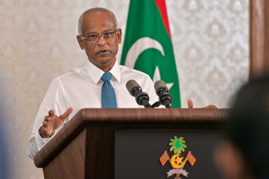 ރައީސް ޞާލިޙް މާދަމާ ގައުމާ މުހާތަބު ކުރައްވަނީ