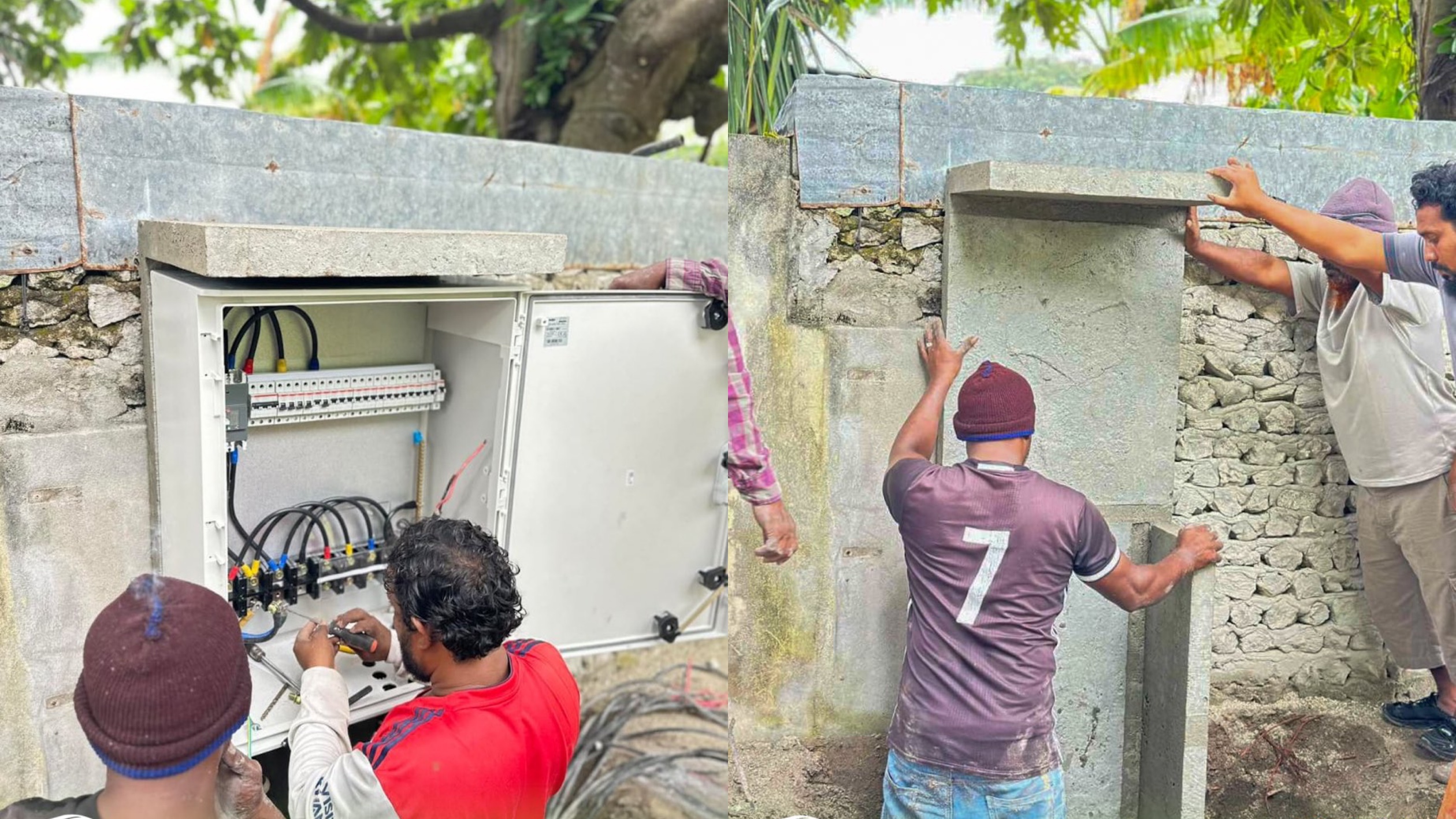 ވޭމަންޑޫގައި ބަހައްޓާފައިވާ ޑިިސްޓްރިބިއުޝަން ފޮށިތައް ބަދަލުކުރުމުގެ މަސައްކަތް ފަށައިފި