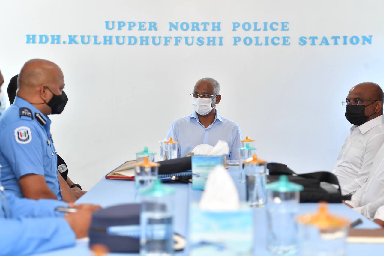 ފުލުހުންނަށް ރައްޔިތުން ކުރާ އިތުބާރު ބޮޑުވެއްޖެ: ރައީސް ޞާލިހު