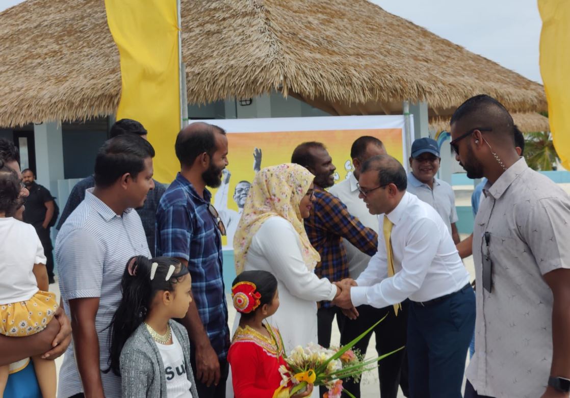 ރައީސް ނަޝީދު ހއ. އަތޮޅަށް ވަޑައިގެންފި