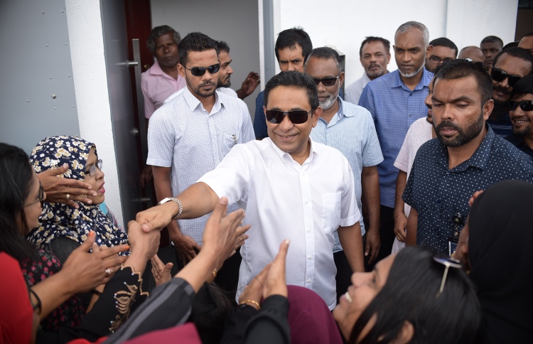 މިިނިވަންކުރަން ހިންގާ މަގުމަތީ ހަރަކާތްތައް ވަރުގަދަ ކުރަން ޔާމިން އެދިވަޑައިގެންފި