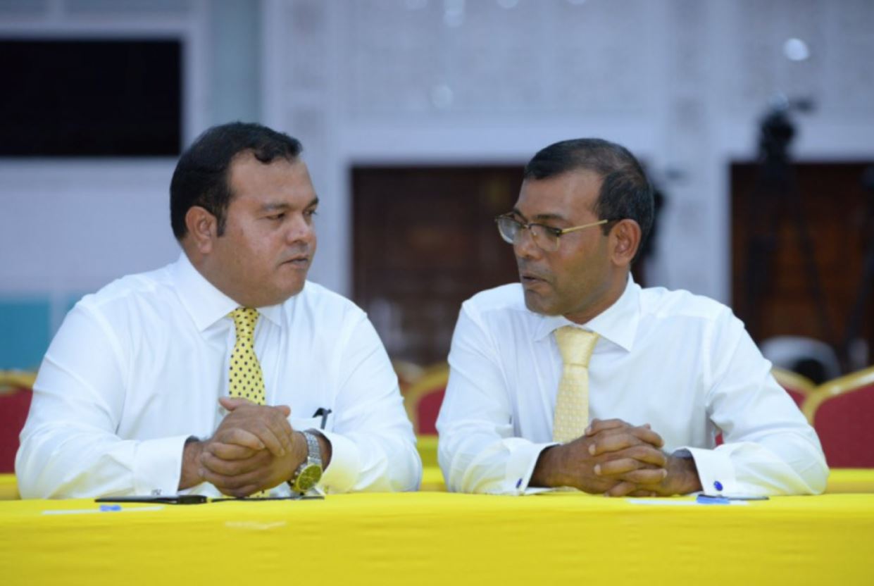 ޖަލްސާއެއް ނުބޭއްވޭނެ ކަމަށް ނަޝީދު ވިދާޅުވާ ވާހަކަ އަސްލަމް ދޮގުކުރައްވައިފި