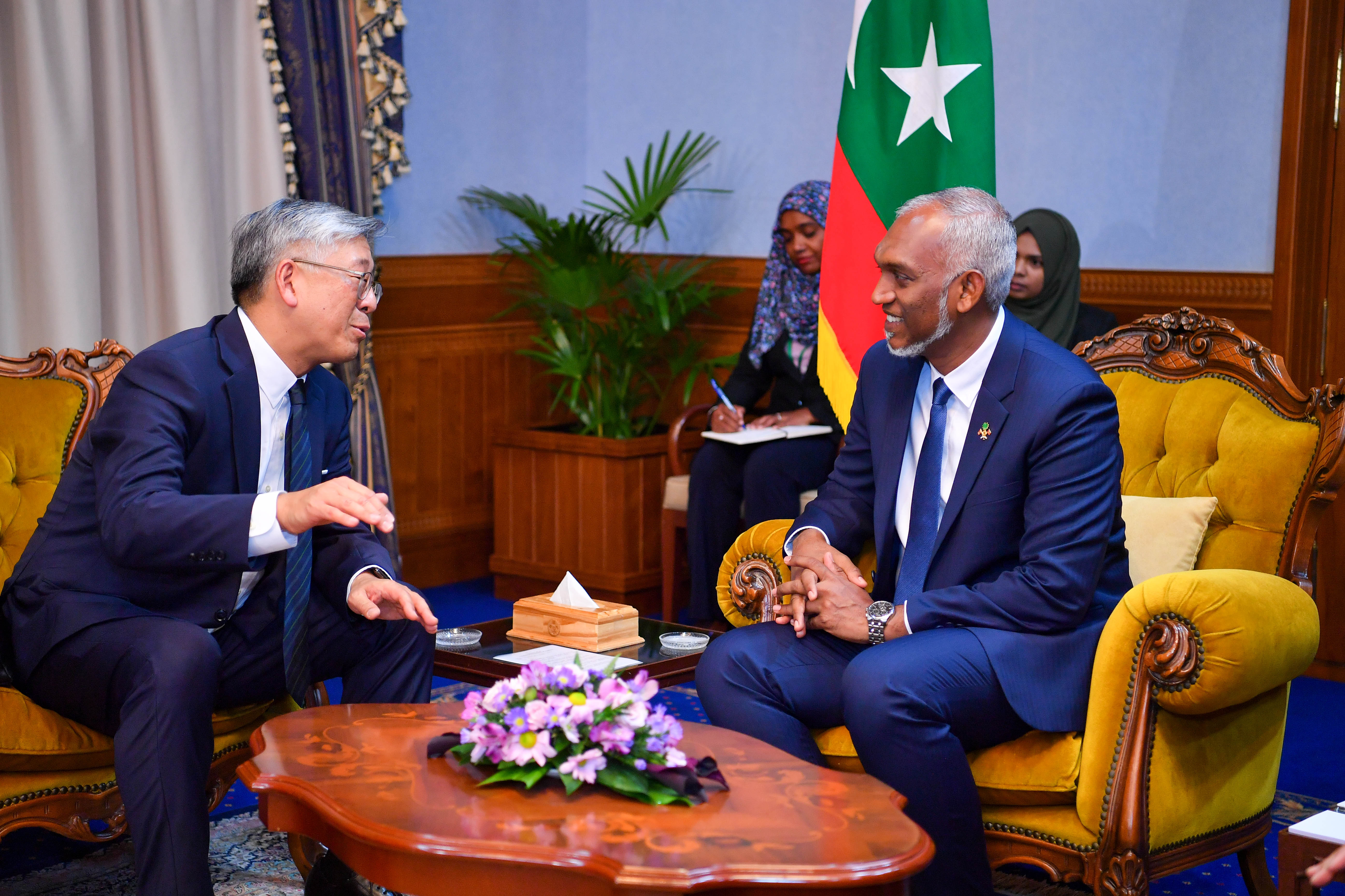 ރައީސް ޑޮނަލްޑް ލޫއަށް؛ އުއްމީދަކީ އިސްރާއީލުން ފަލަސްތީނުގައި ހިންގާ އުދުވާން ދާއިމީ ގޮތެއްގައި ހުއްޓާލުން