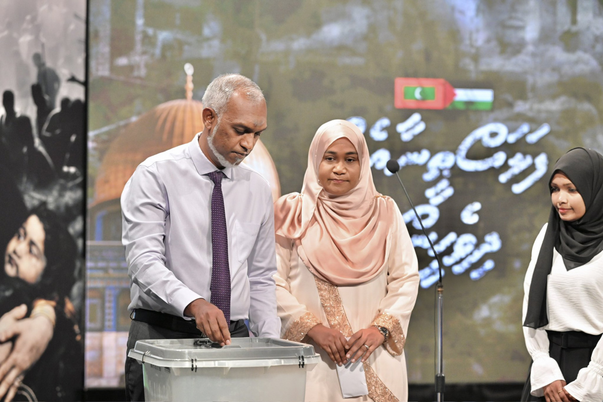 ފަލަސްތީނު ޓެލެތޯނުން ލިބުނު ފައިސާ އިއްޔެ ހަވާލުކޮށްފިން: ސަރުކާރު