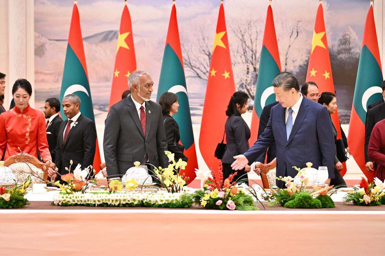 ޗައިނާގެ އައު އަހަރާއި ގުޅިގެން ރައީސް މުޢިއްޒުގެ ހާއްސަ މެސެޖެއް