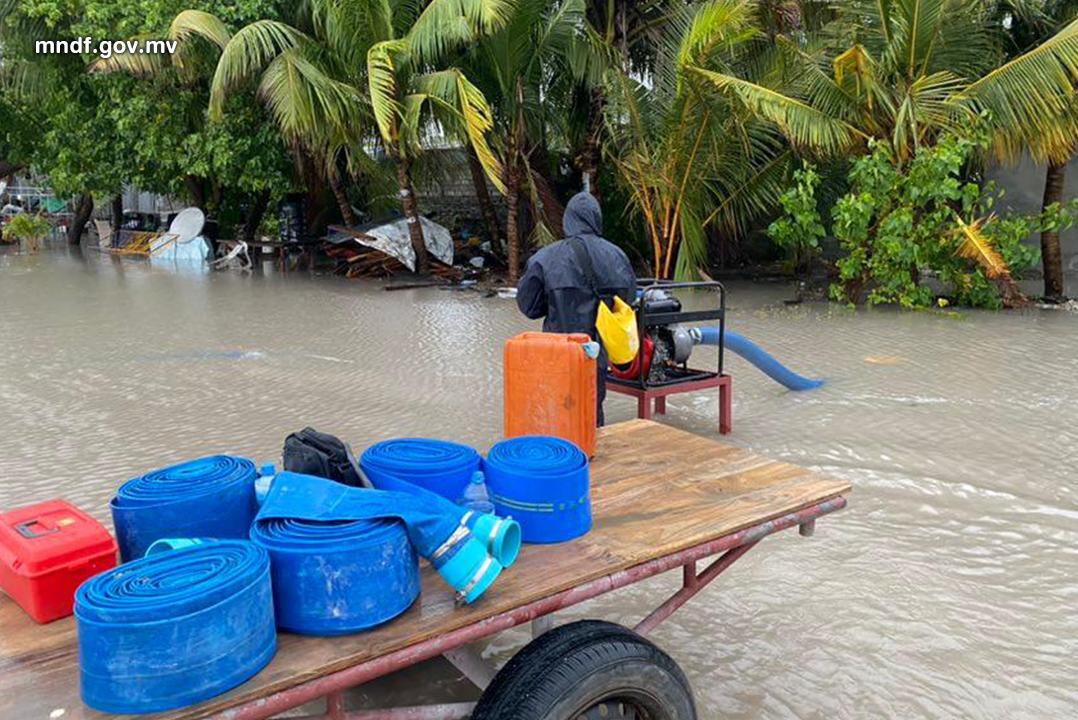 ޖަަޕާނުގެ އެހީއާއެކު ފެންހިންދާ ޕަންޕު ނެތް ހުރިހާ ރަށަކަށް ޕަންޕު ފޯރުކޮށްދެނީ