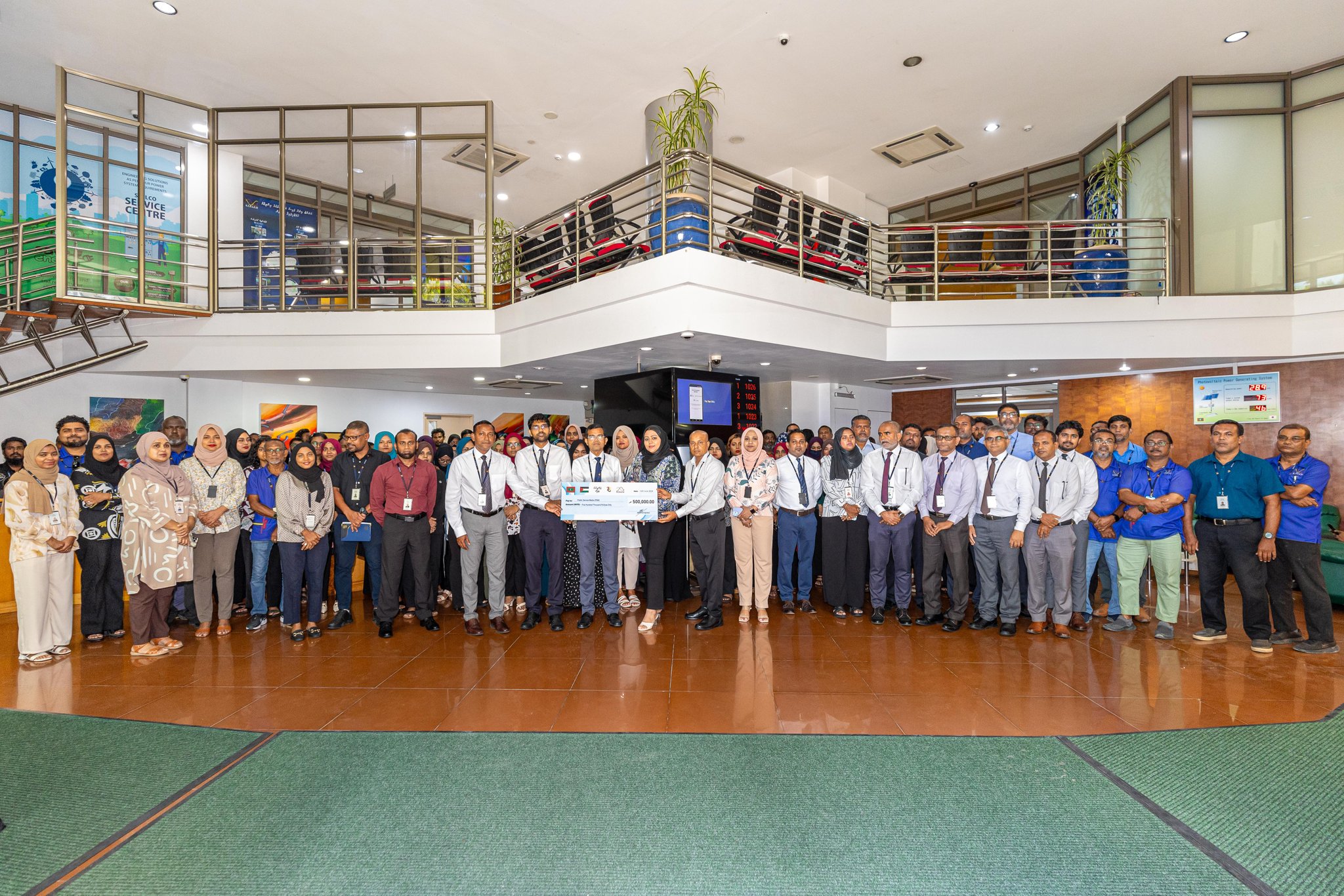 ސްޓެލްކޯގެ މުވައްޒަފުން ޓެލެތޯނަށް ބައި މިލިއަން ރުފިޔާ