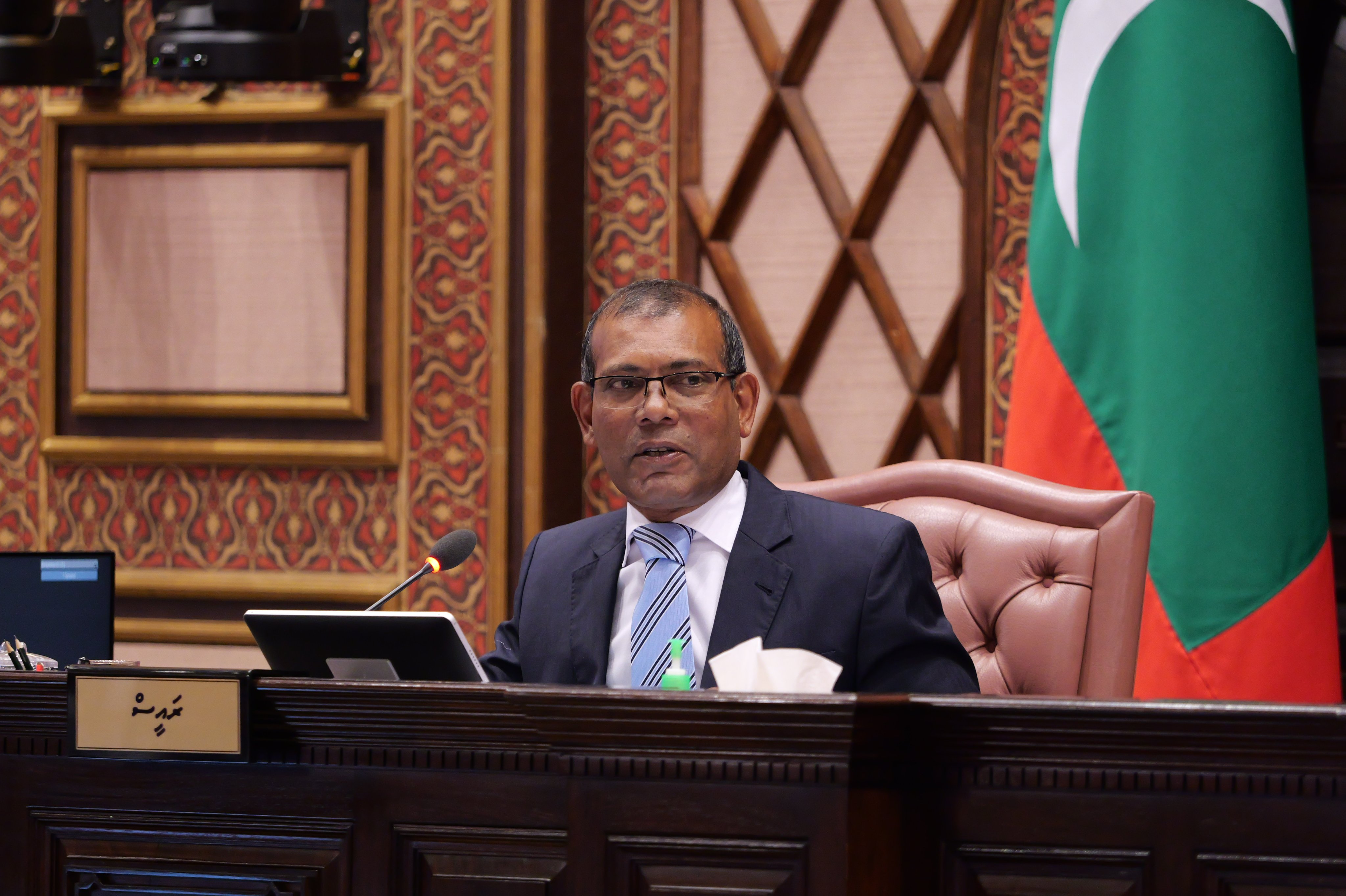 އަޅުގަނޑުގެ މަސައްކަތް ނުހުއްޓުވޭނެ؛ މަޖިލީސް ކުރިއަށް ގެންދާނަން: ރައީސް ނަޝީދު