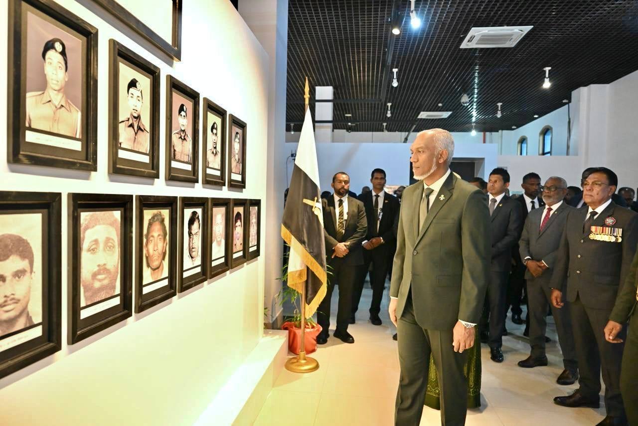 ނަސްރުގެ ދުވަހުގެ މައުރަޒު ރައީސް މުއިއްޒު ހުޅުވައިދެއްވައިފި