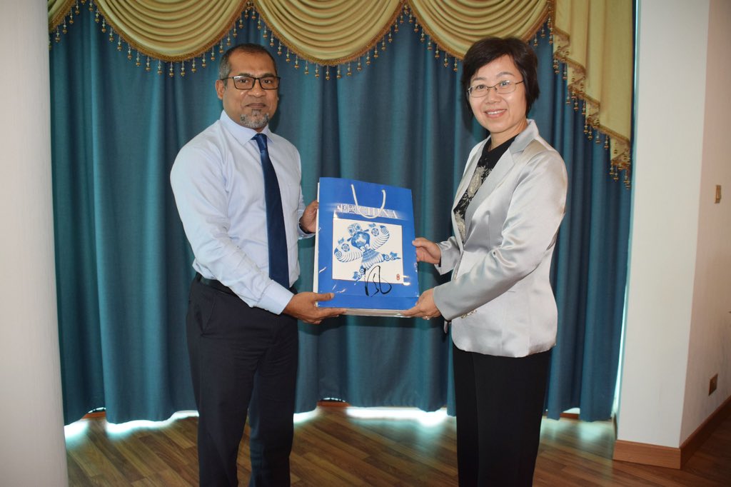 ސިއްހީ ދާއިރާއަށް ޗައިނާގެ އެއްބާރުލުން ލިބޭނެ: ސަފީރު