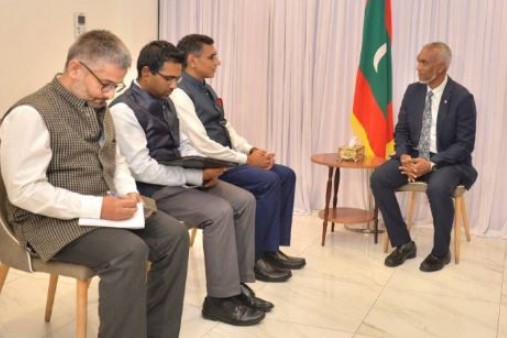 އިންޑިއާއާއި ރާއްޖެއަކީ ވަކިނުކުރެވޭވަރުގެ ގާތް 2 ޤައުމު: ޑރ. މުއިއްޒު