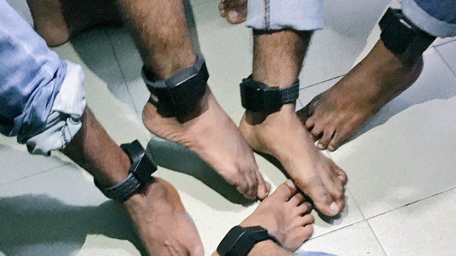 ނުރައްކާތެރި ކުށްވެރިންގެ ފައިގައި އަޅުވަން 100 ޓެގް ގެނެސްފި