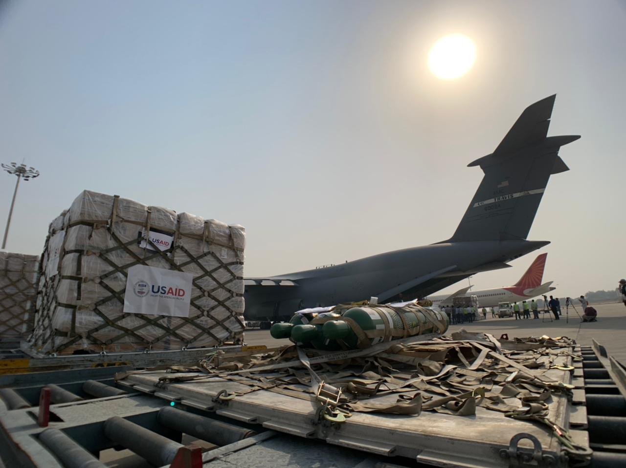 އެމެރިކާއިން އިންޑިއާއަށް އޮކްސިޖަންގެ އެހީ ފޮނުވައިފި