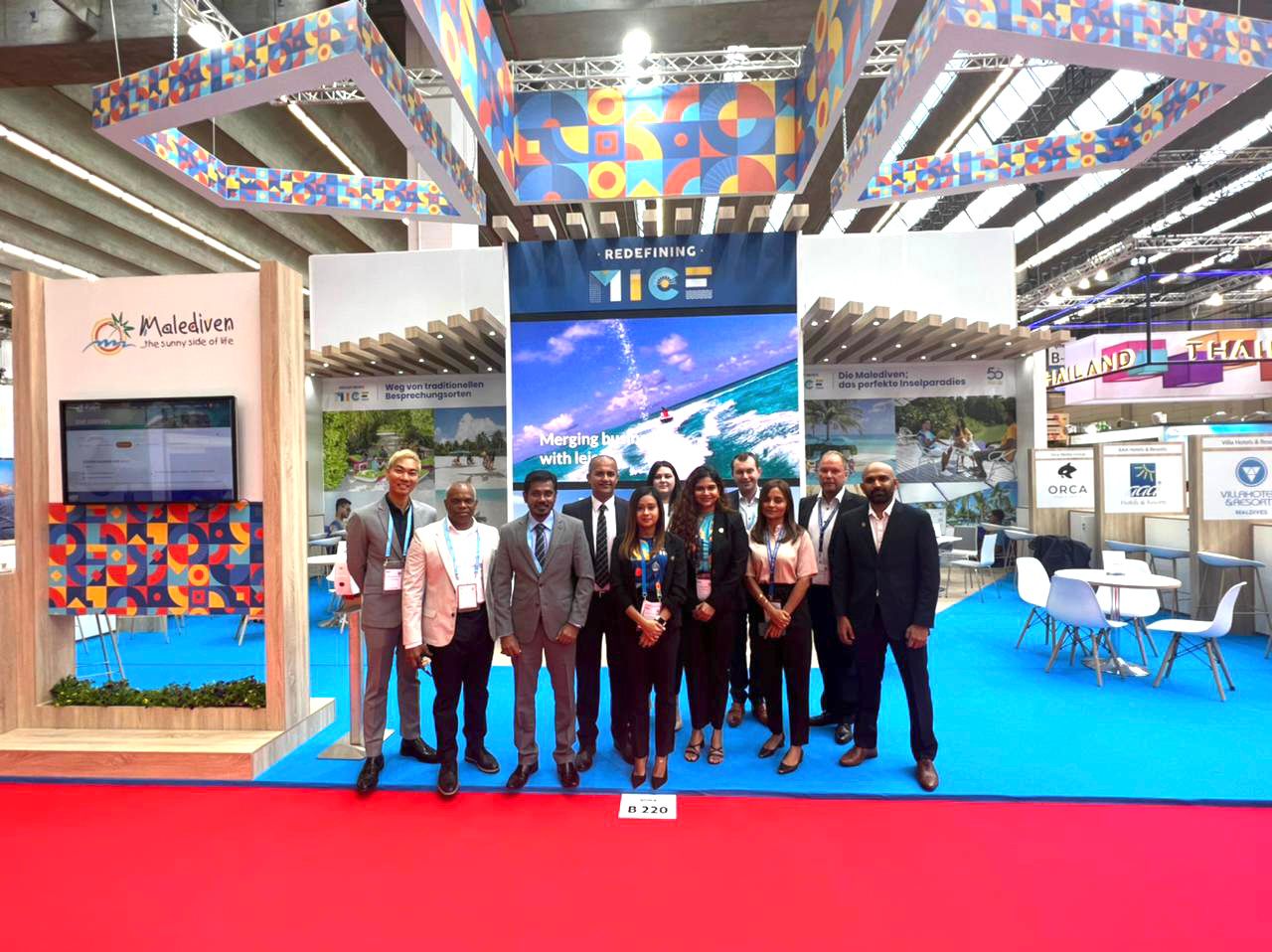 ޔޫރަޕްގައި ބާއްވާ އެންމެ ބޮޑު މައިސް ޓޫރިޒަމް ފެއާރގައި ރާއްޖެ އިޝްތިހާރުކުރަނީ