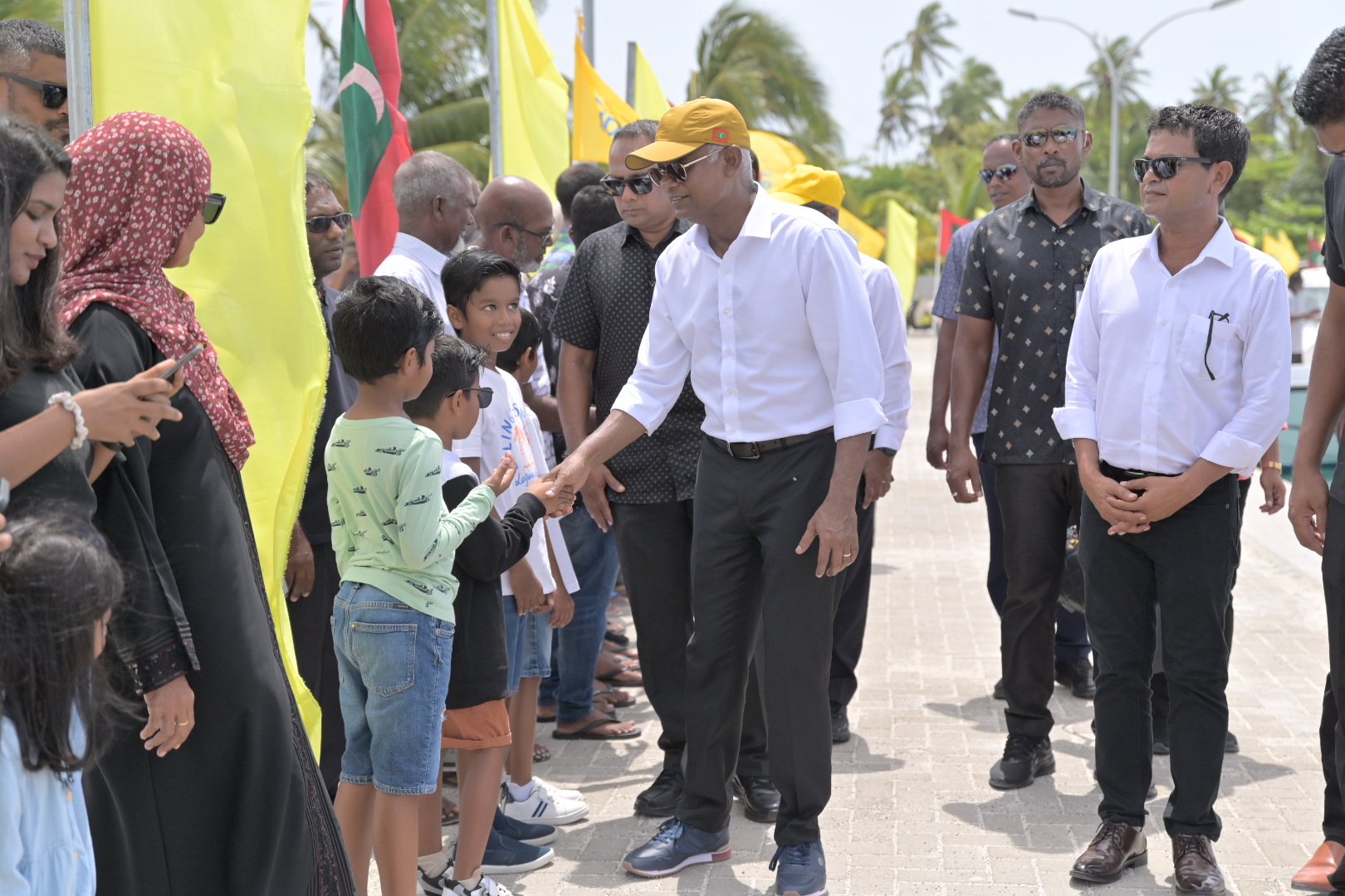 ރައީސް މާދަމާ ފުވައްމުލަކަށް ވަޑައިގަންނަވަނީ