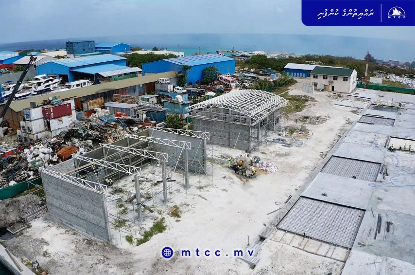 ތިލަފުށީ ހާބަރ ރިހެބިލިޓޭޓްކުރުމުގެ މަޝްރޫޢުގެ މަސައްކަތުގެ ބޮޑުބައެއް ނިމިއްޖެ