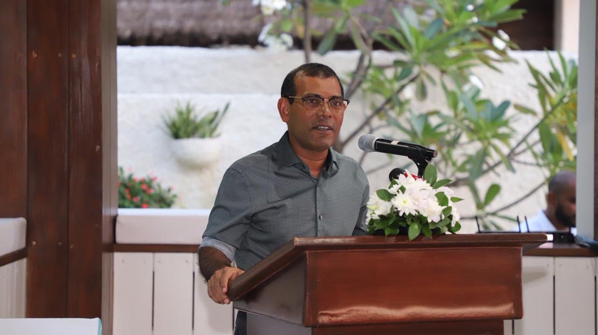 ޚިޔާލުފާޅުކުރުމުގެ މިނިވަންކަން ހަނިވެއްޖެނަމަ މިނިވަންކަމާއި ތަނަވަސްކަން ކުޑަވާނެ: ރައީސް ނަޝީދު