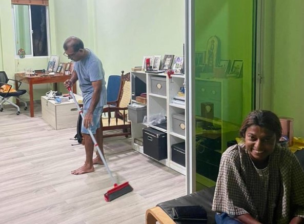 މުރައިދޫގެއިން ނިކުމެވަޑައިގަތުމުގެ މަސައްކަތް ނަޝީދު ފައްޓަަަވައިފި