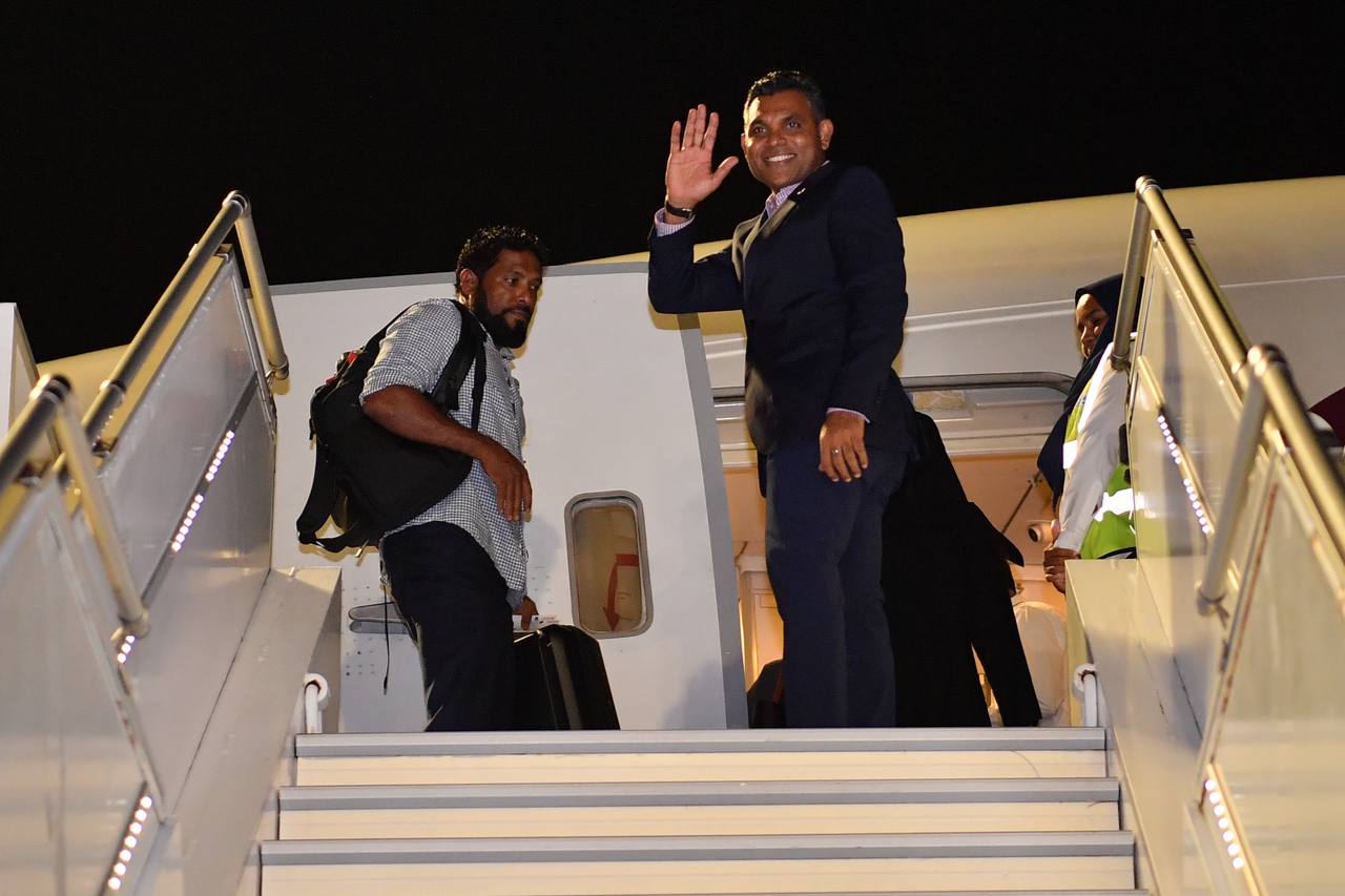 އަމީރުލްޙައްޖުގެ ގޮތުގައި ނާއިބު ރައީސް ހައްޖަށް ފުރާވަޑައިގެންފި