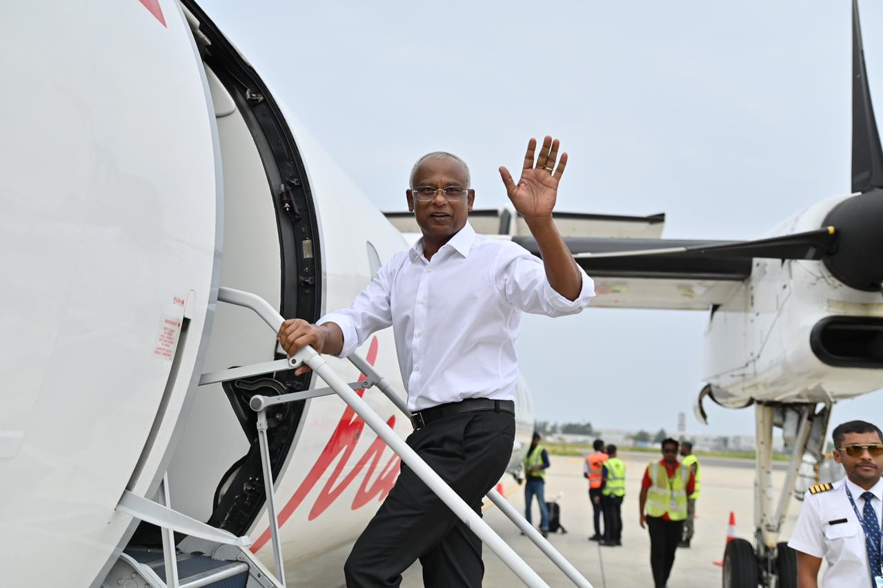 ރައީސް ސާލިހު ފުވައްމުލަކަށް ފުރާވަޑައިގެންފި