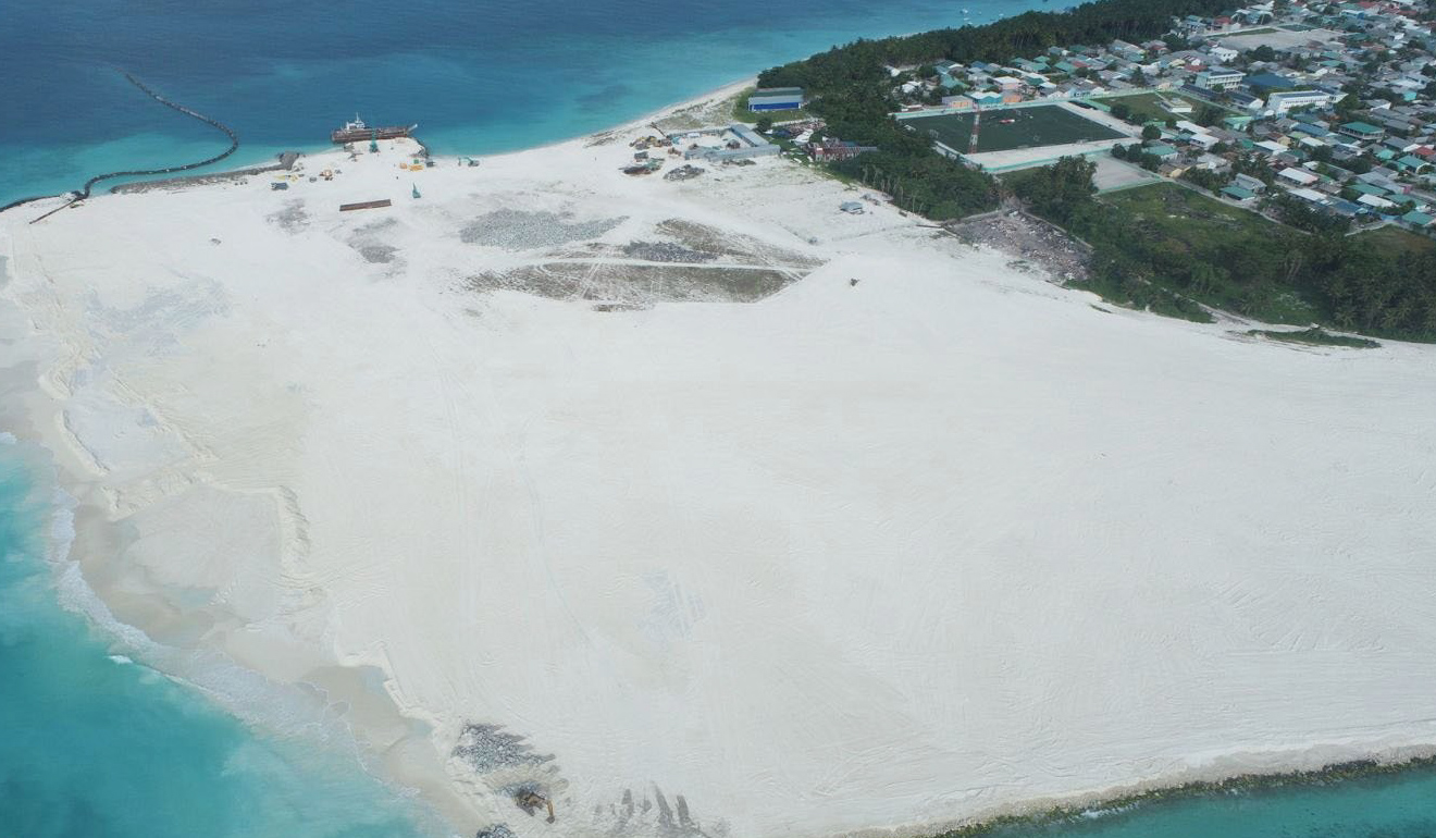 އިހަވަންދޫ ބިން ހިއްކުމުގެ މަސައްކަތް ނިންމާލައިފި