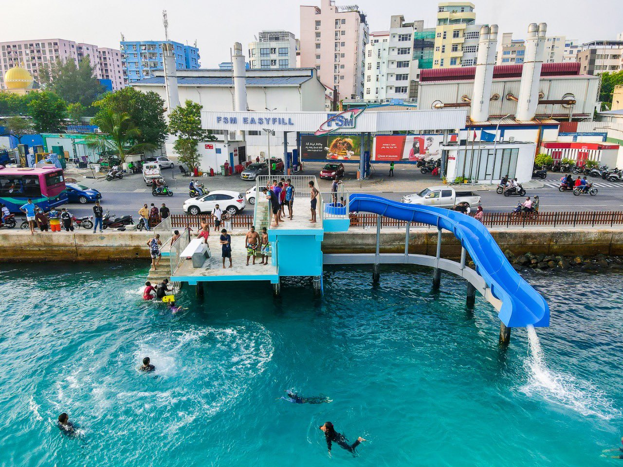 ތަފާތުގޮތަކަށް ހަދާފައިވާ "ޑައިވިންގް ޕްލެޓްފޯމް" ޢާންމުންނަށް ހުޅުވާލައިފި