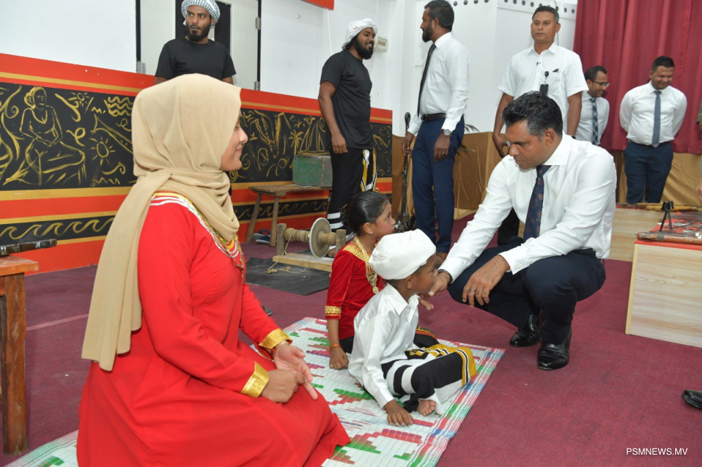 ޒުވާނުންގެ ދުވަހުގެ މައުރަޒު ނައިބު ރައީސް ހުޅުއްވައިދެއްވައިފި