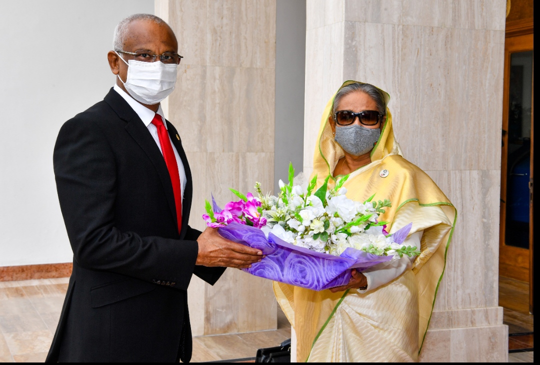 ރައީސް ބަންގްލަދޭޝްއަށް ކުރެއްވި ފުރަމާނަ ދަތުރުފުޅު ނިންމަވާލައްވައިފި