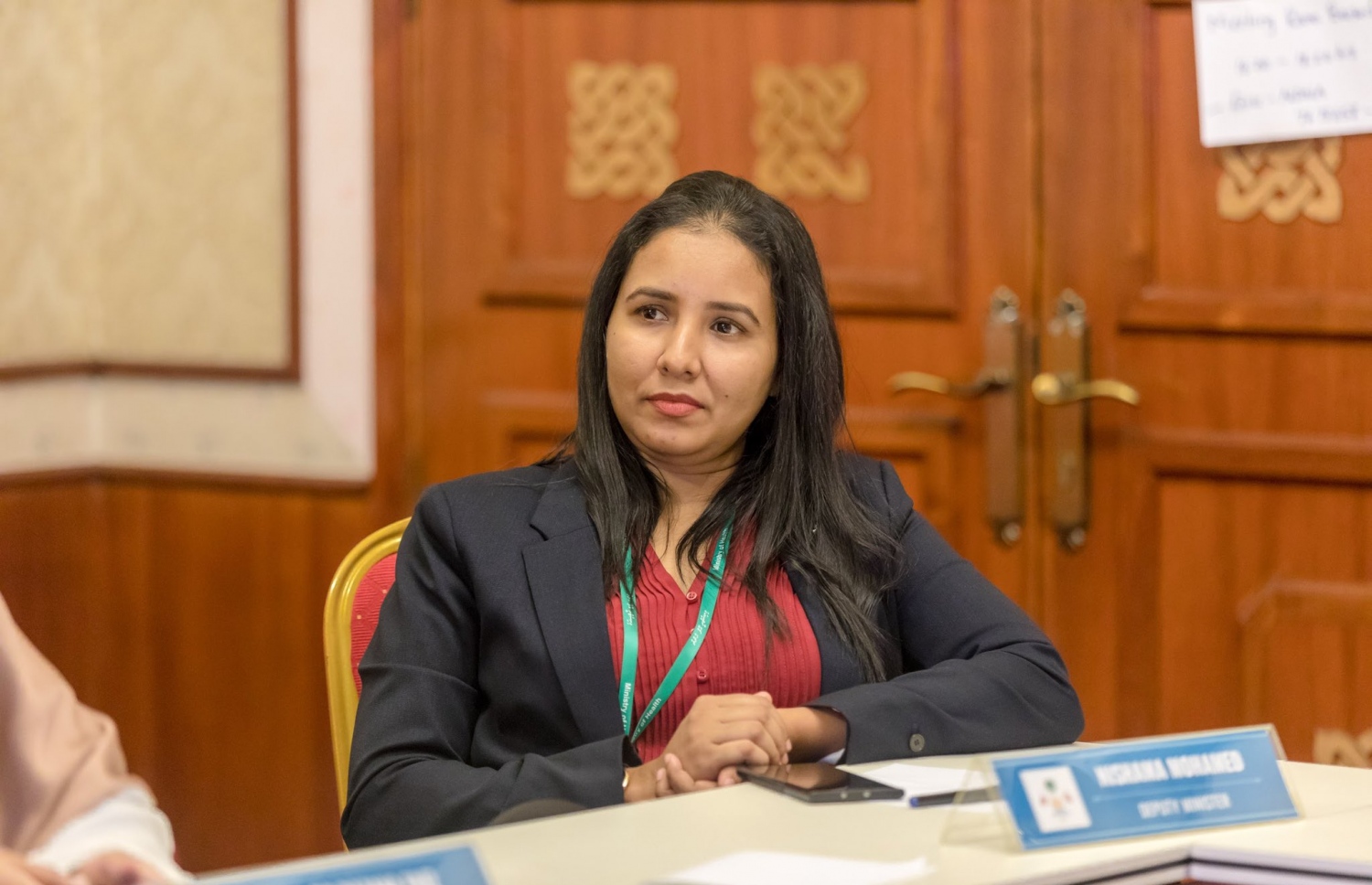 ޖޭޕީ މެދުވެރިކޮށް ލިބުނު މަޤާމު ދޫކޮށްލެއްވުމަށްފަހު ގާސިމަށް ރައްދުދެއްވަން ތަންކޮޅެއް ތާހިރުވާނެ: ނިޝާމާ