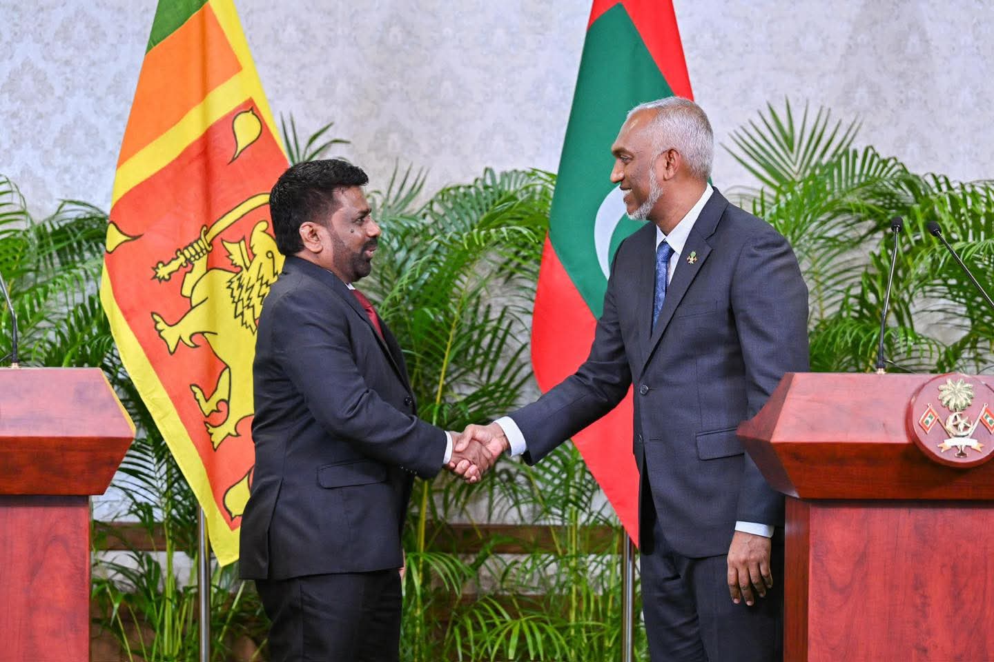 ލަންކާއާއެކު މަސައްކަތްކުރާނެ ގިނަ ދާއިރާތައް ހޯދިއްޖެ؛ ގުޅުންތައް އިތުރަށް ވަރުގަދަ ވާނެ: ރައީސް