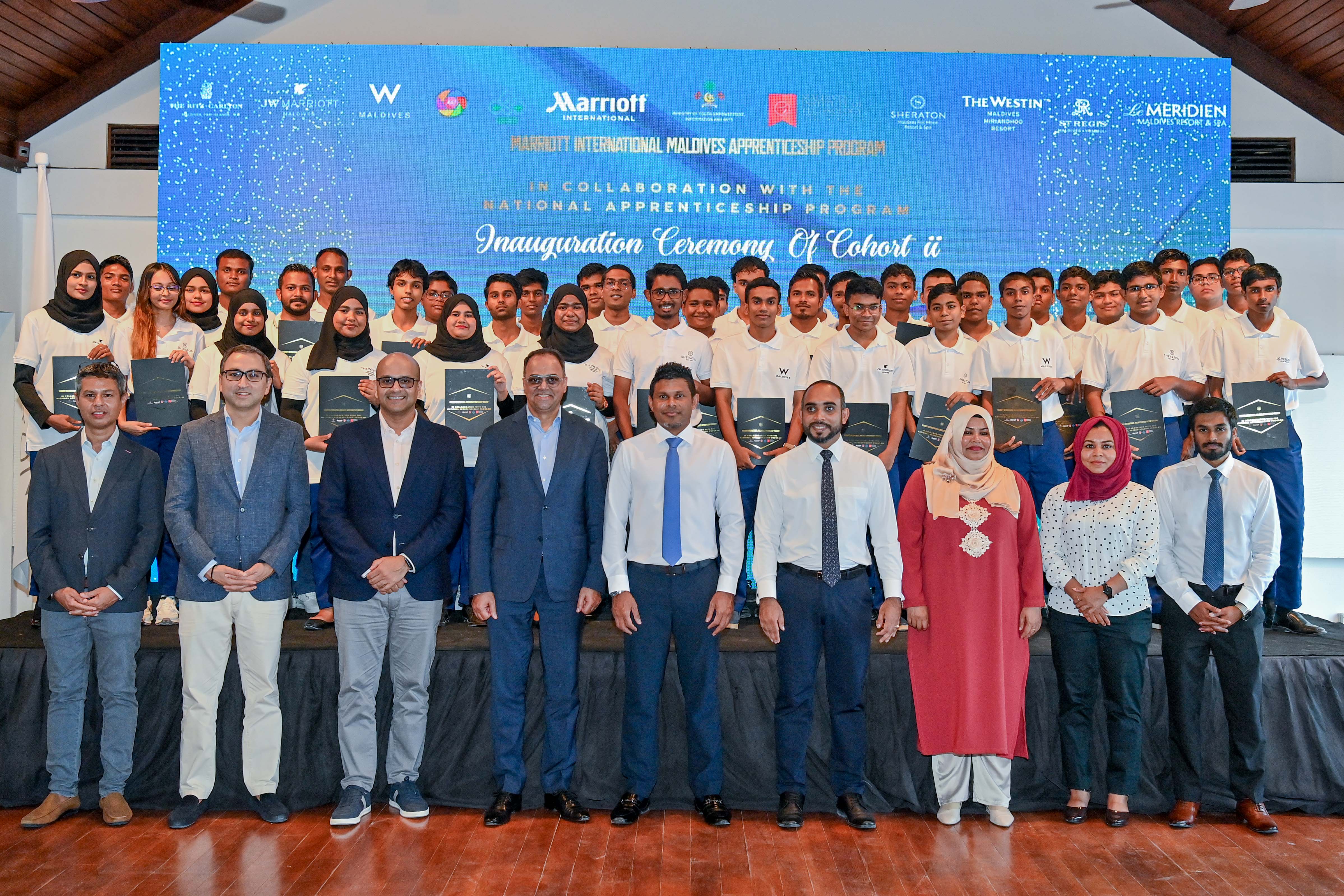 މެރިއޮޓް އިންޓަނޭޝަނަލް އެޕްރެންޓިސްޝިޕް ޕްރޮގުރާމްގެ ދެވަނަ ބެޗް ނައިބު ރައީސް އިފްތިތާޙް ކޮށްދެއްވައިފި