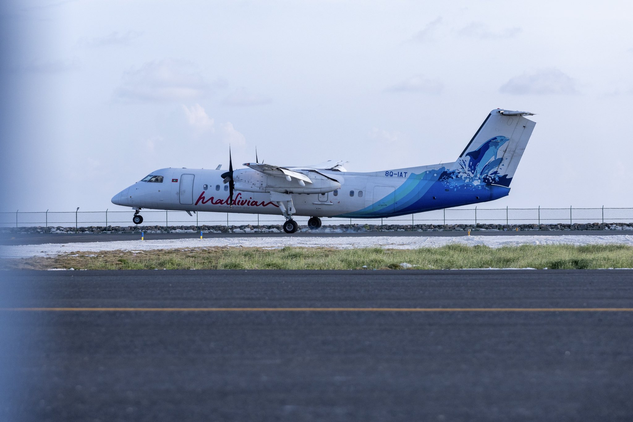 ފަރެސްމާތޮޑާ އެއަރޕޯޓަށް ފުރަތަމަ ފްލައިޓް ޖައްސައިފި