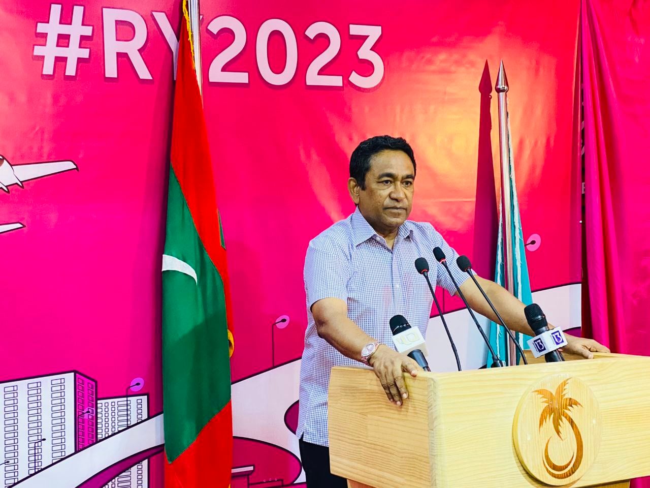 ސަރުކާރުން ބޮޑު ބަޖެޓެއް ހުށައެޅީ ރައްޔިތުން "ގުނބޯ" ހައްދަން: ރައީސް ޔާމީން