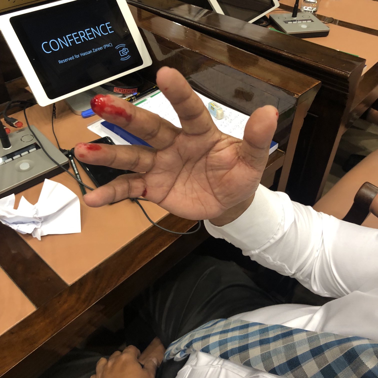 މަޖިލިސް ހަމަނުޖެހުން: މެންބަރު ޒަރީރާއި ޝަހީމަށް ހަމަލާދީފި