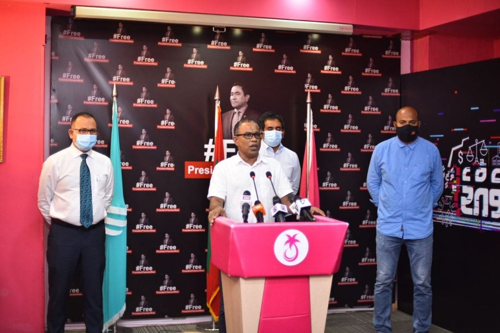 ރައީސް ޔާމިން ޖަލުން މިނިވަންވުން ވެގެންދާނީ ސަރުކާރަށް ކެތް ނުކުރެވޭ ކަމަކަށް: އަދުރޭ